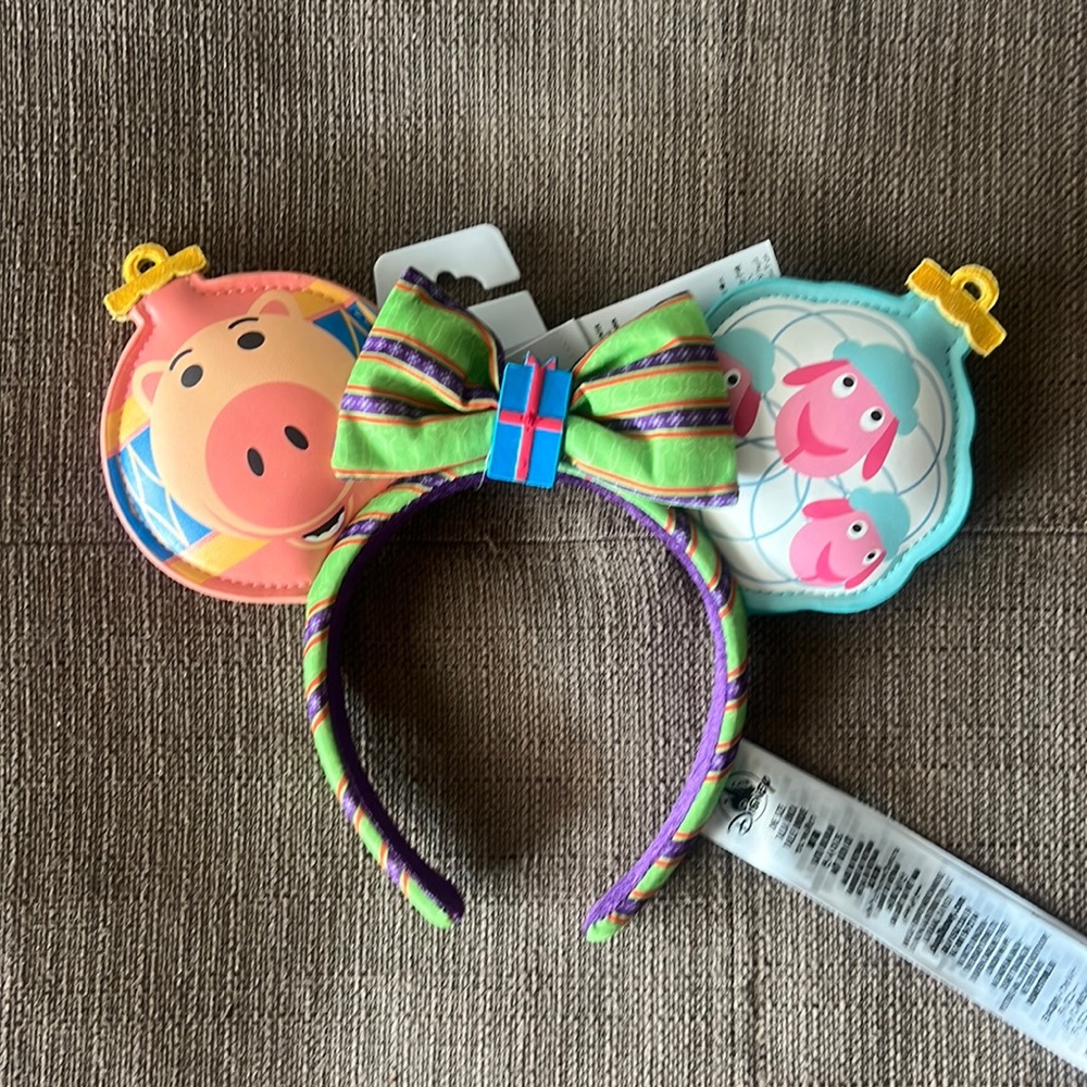 Disney Parks Toy Story “Merry Pixar Christmas”Holiday Ears Headband NWT